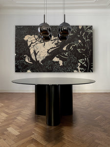 Lacquer and Glass Table | Giorgia