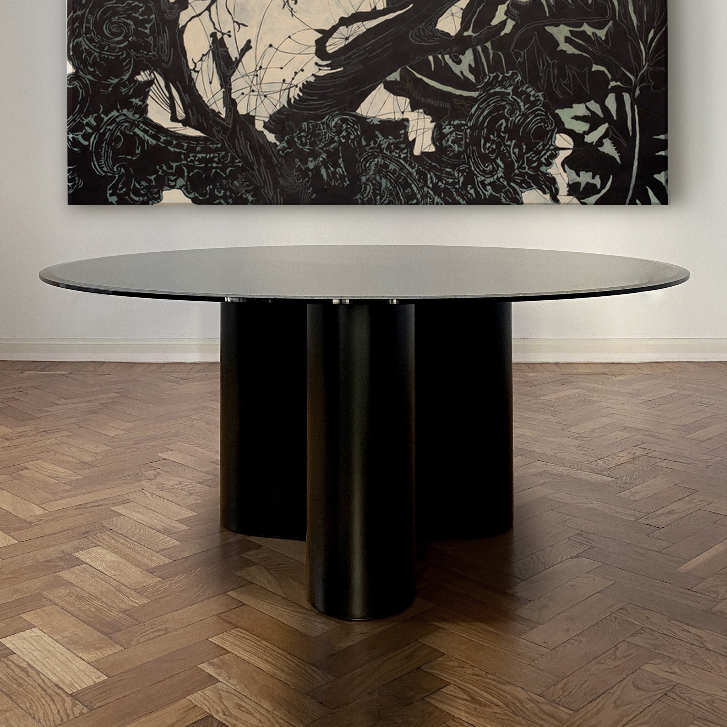 Lacquer and Glass Table | Giorgia