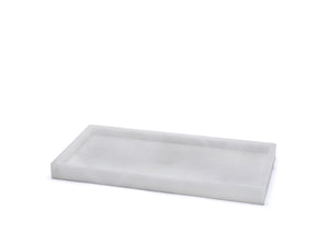 alabaster rectangular tray / vassoio rettangolare |  35 x 17,5 x H 2,5 cm