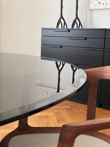 Lacquer and Glass Table | Giorgia