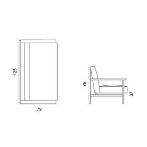 Fabric and Ash Sofa | Gaia