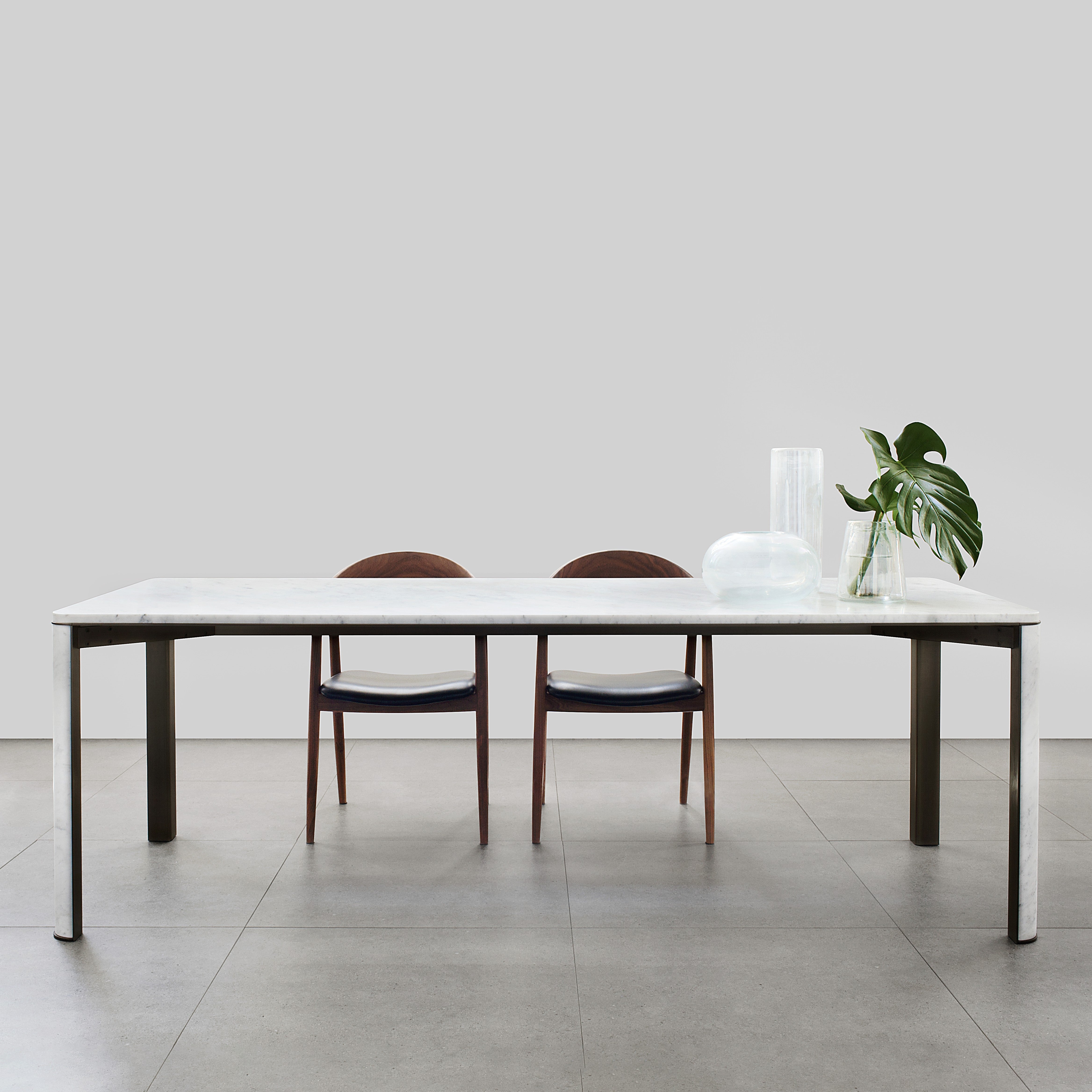 Carrara Marble Rectangular Table | Gregorio