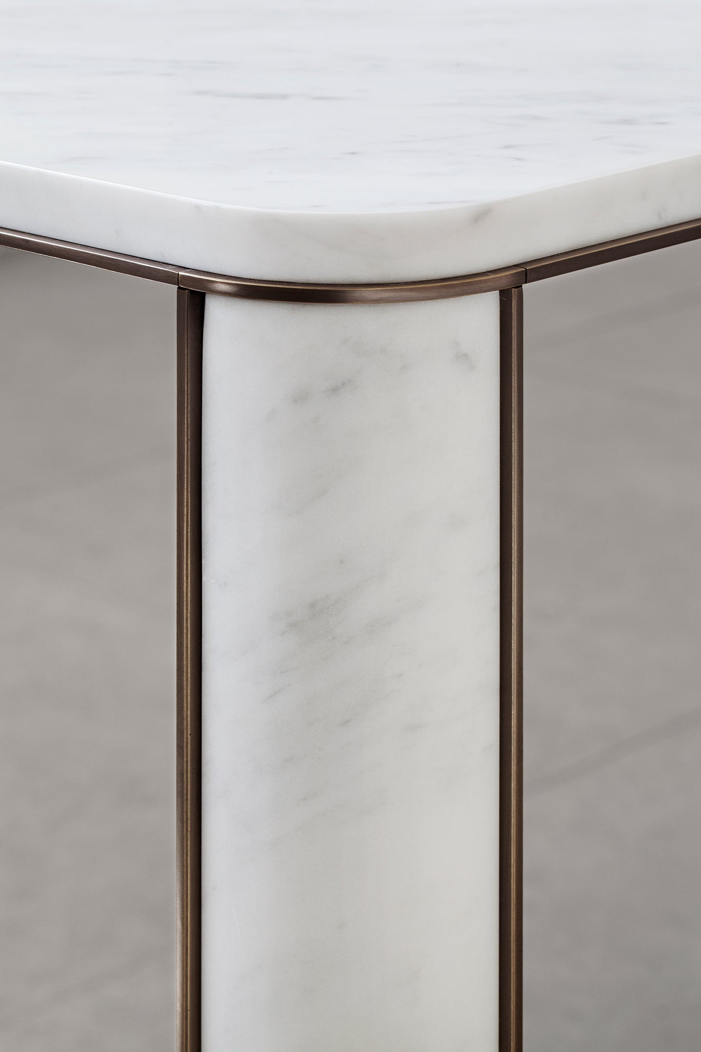 Carrara Marble Rectangular Table | Gregorio